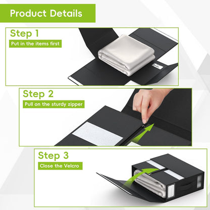 Large Capacity Foldable Bed Sheet With Window Clothing Is Dustproof Storage Box
