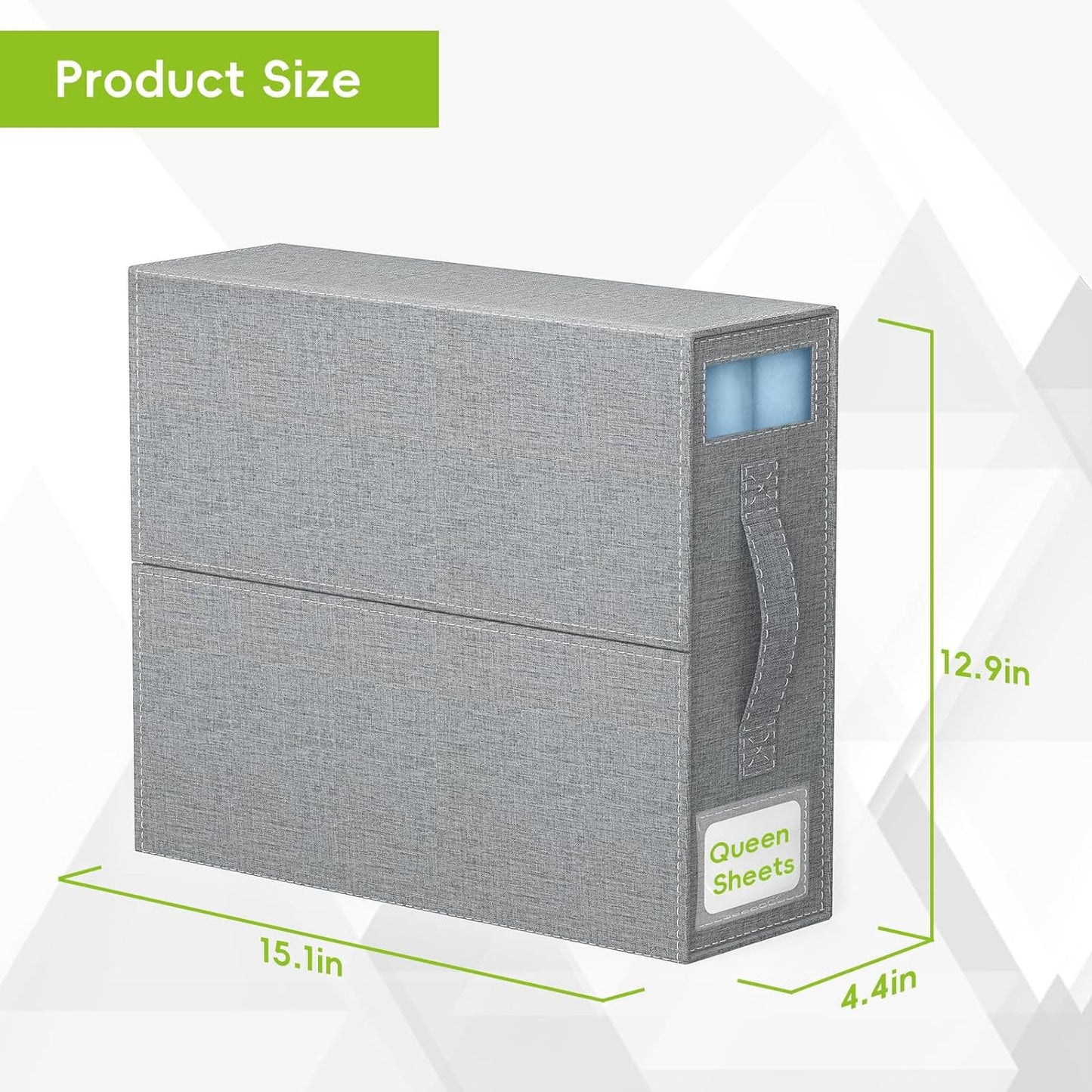 Large Capacity Foldable Bed Sheet With Window Clothing Is Dustproof Storage Box
